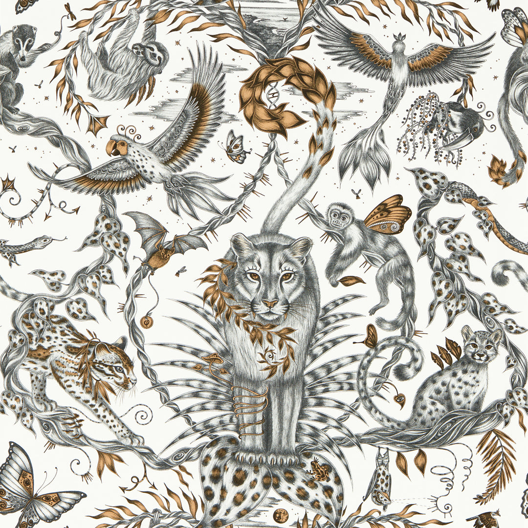 Bosque Dreams - Bronze Wp W0213/01.CAC.0 by Clarke & Clarke Designer Wallcovering