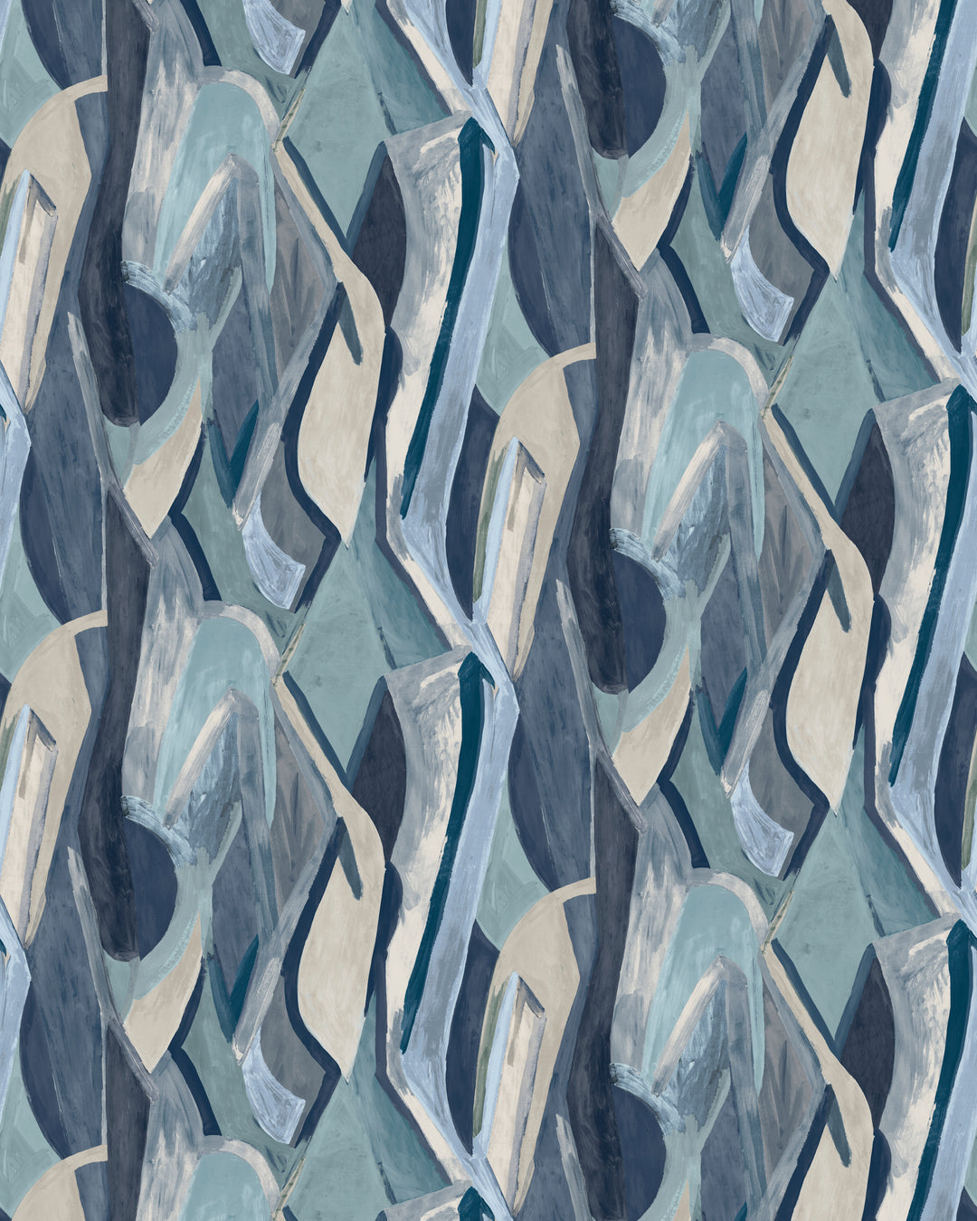 Dynamic Banner - Ink W0231/01.CAC.0 by Clarke & Clarke Designer Wallcovering