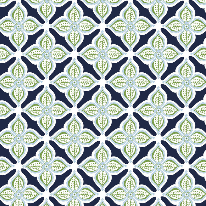 W03Vl-1 Glimmer Navy Wallpaper by Aoc Designer Wallpaper HERITAGE WALLPAPER 100%PA USA Horizontal: 4.5 and Vertical: 4.5 27 in - Swanky Fabrics -