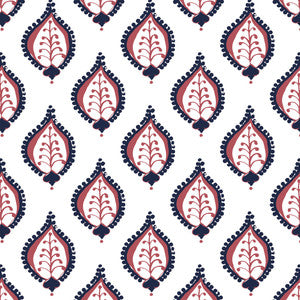 W04Vl-3 Gentle Red Wallpaper by Aoc Designer Wallcovering