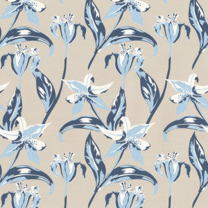 W07Vl Emma 4 Navy by Aoc Designer Wallcovering