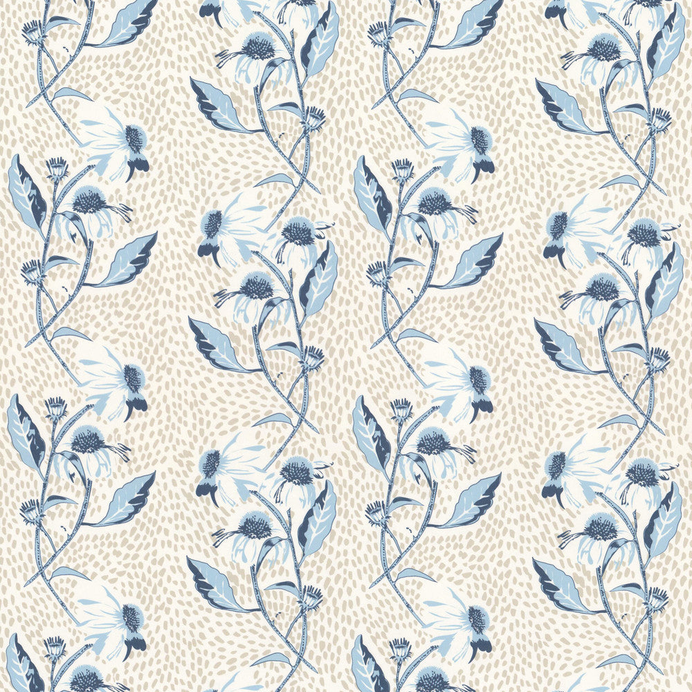 W08Vl Miller 4 Navy by Aoc Designer Wallcovering ART OF COLOR HERITAGE WALLPAPER II 100%PA USA Horizontal: 9.000 and Vertical: 6.250 27 in - Swanky Fabrics -