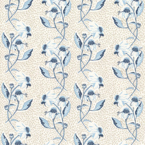 W08Vl Miller 4 Navy by Aoc Designer Wallcovering