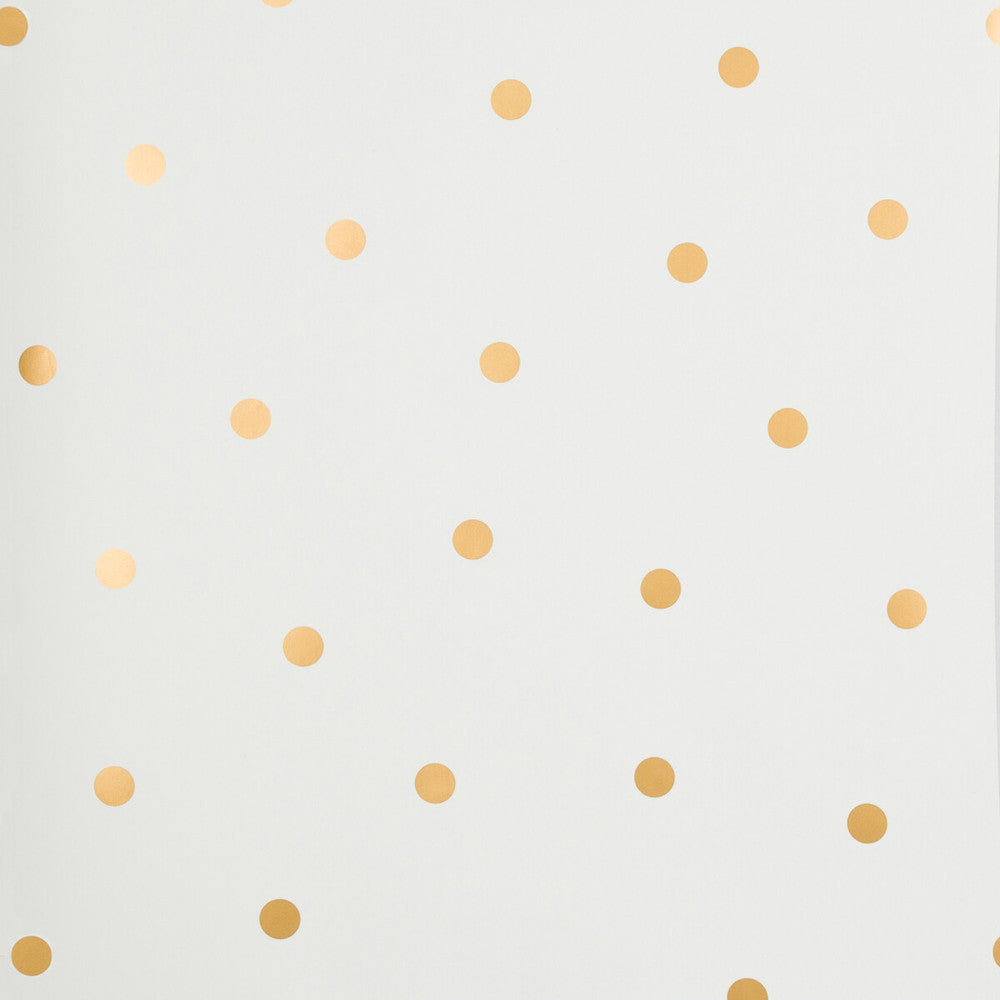 Shadow Dot Gold by Kravet Design Designer Wallcovering KATE SPADE WHIMSIES PAPER - 100% United States Horizontal: 27 and Vertical: 25.5 27 - Swanky Fabrics -
