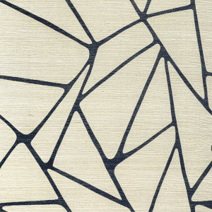 To The Point Indigo by Kravet Couture Designer Wallcovering