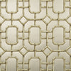 Bambu Fret Pewter by Kravet Couture Designer Wallcovering