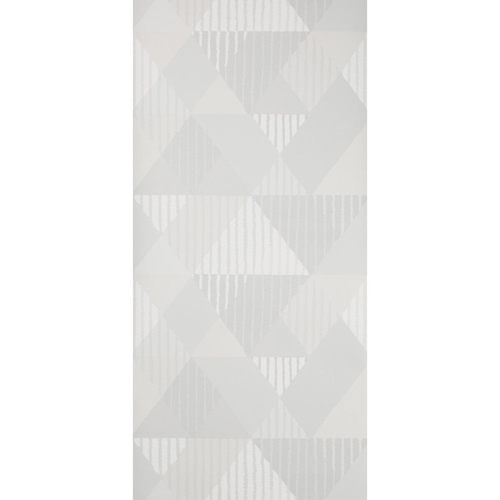 Mod Peaks Platinum by Kravet Design Designer Wallcovering SARAH RICHARDSON WALLPAPER CELLULOSE - 50%;OTHER - 30%;POLYESTER - 20% United States - Horizontal: - and Vertical: 20.9 20.5 - Swanky Fabrics -