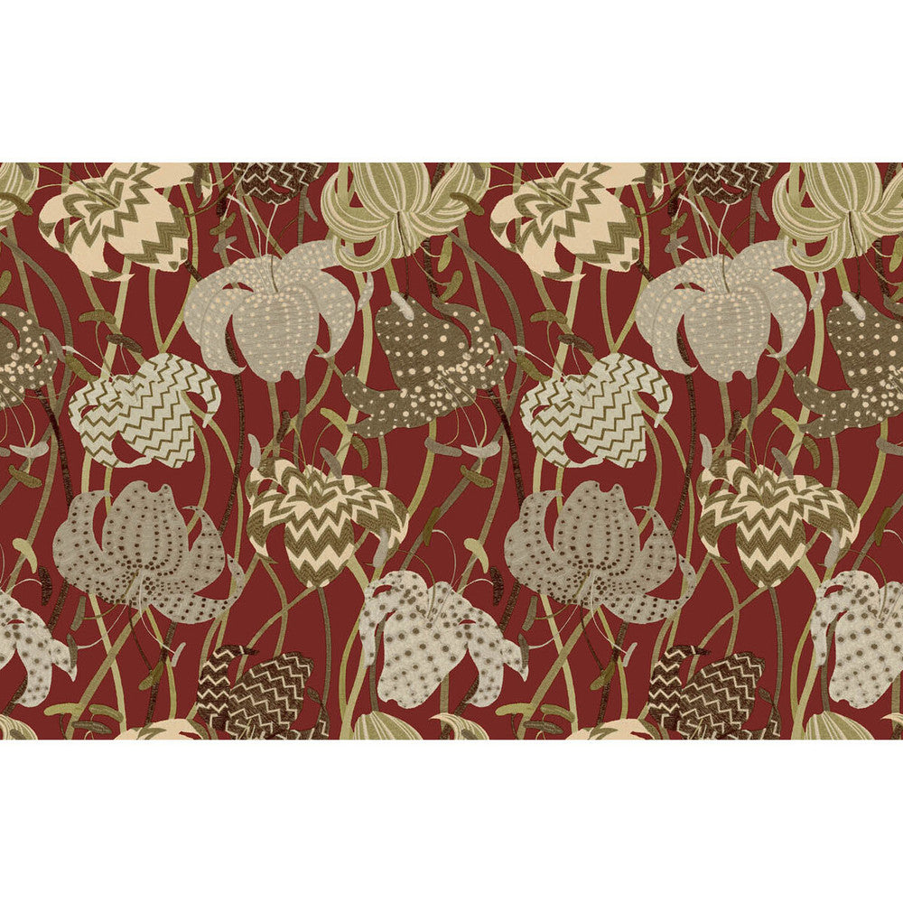 Lilium 10232 by Kravet Couture Designer Wallcovering MISSONI HOME WALLCOVERINGS 03 VINYL ON NON WOVEN - 100% Italy Horizontal: 39 and Vertical: 25.2 39 - Swanky Fabrics -