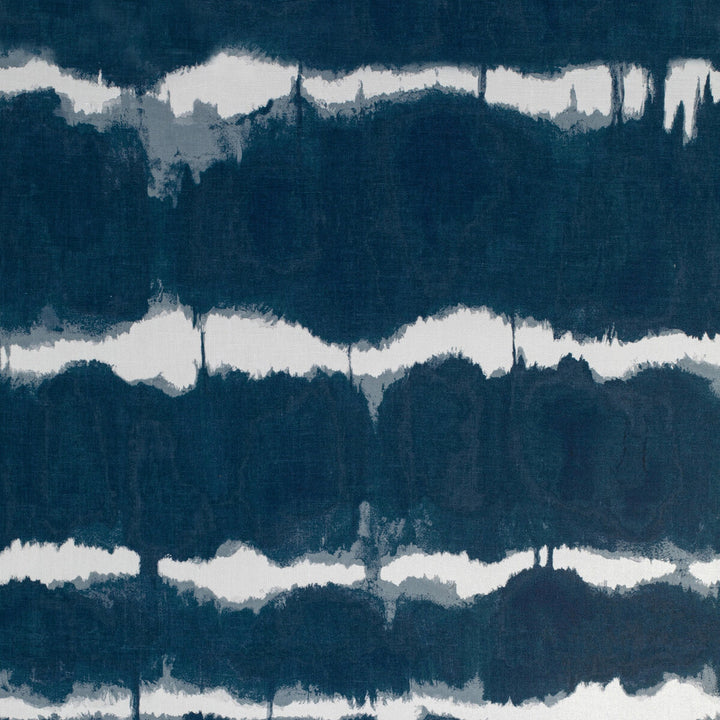 Baturi Indigo by Kravet Couture Designer Wallcovering LINHERR HOLLINGSWORTH BOHEME II LINEN - 80%;ACRYLIC - 20% Italy Horizontal: 34.25 and Vertical: 45.67 34.25 - Swanky Fabrics -