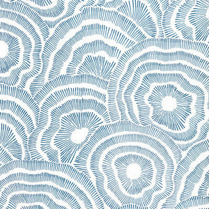 Panache Wp Indigo by Kravet Designer Wallcovering