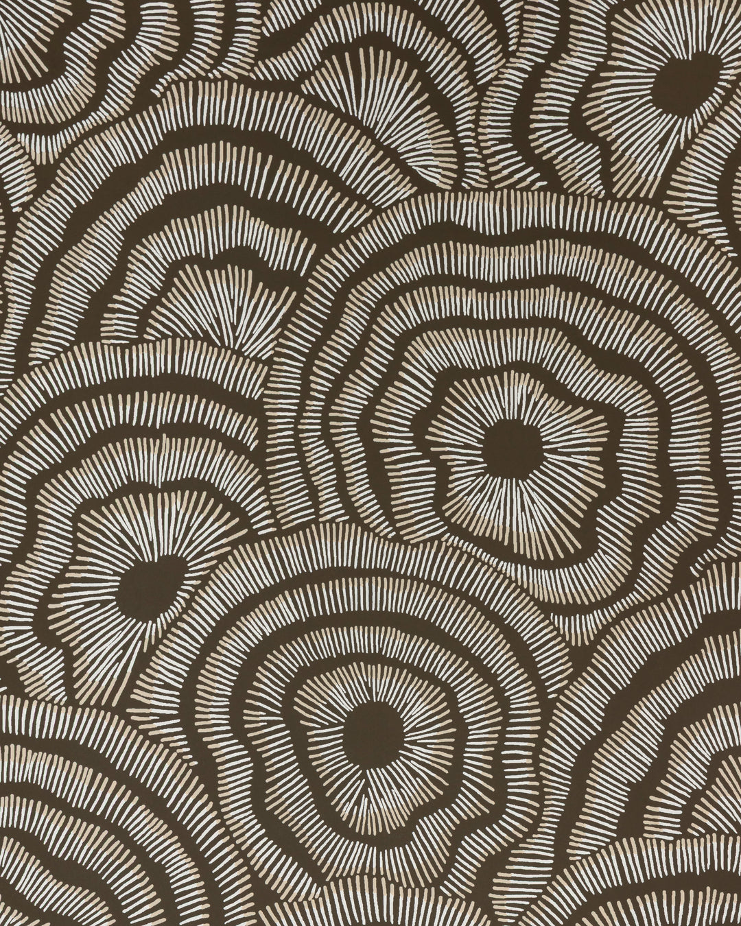 Panache Wp - Chocolate W3823.6116.0 by Kravet Couture Designer Wallcovering