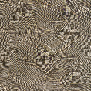 Modern Swirl Wp Noir by Kravet Designer Wallcovering