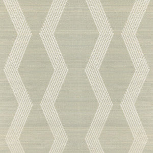 Chainlink Emb Sisal Ice by Kravet Designer Wallcovering