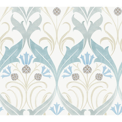 Kravet Design - Wallcovering - W3930.13.0 - Wallcovering - NON WOVEN - 100% - United States </p><p>Repeat: H: , V: 27.5 21 - My Fabric Connection -