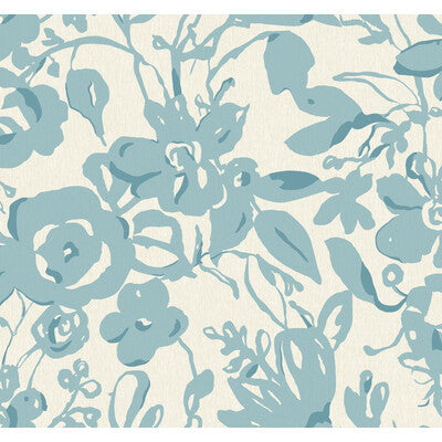 Kravet Design - Wallcovering - W4134.15.0 - Wallcovering - NON WOVEN - 100% - United States </p><p>Repeat: H: , V: 27.5 21 - My Fabric Connection -