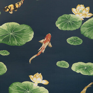 Lotus Pond Wp Lagoon W4146.315.0 By Kravet Couture Designer Wallcovering