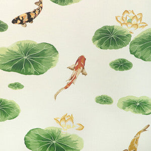 Lotus Pond Wp Multi W4146.34.0 By Kravet Couture Designer Wallcovering