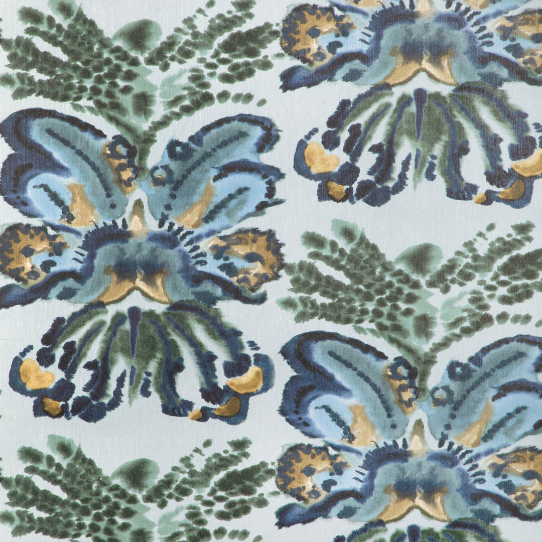 Rorschach Wp - Stormcloud W4254.315.0 by Kravet Couture Designer Wallcovering