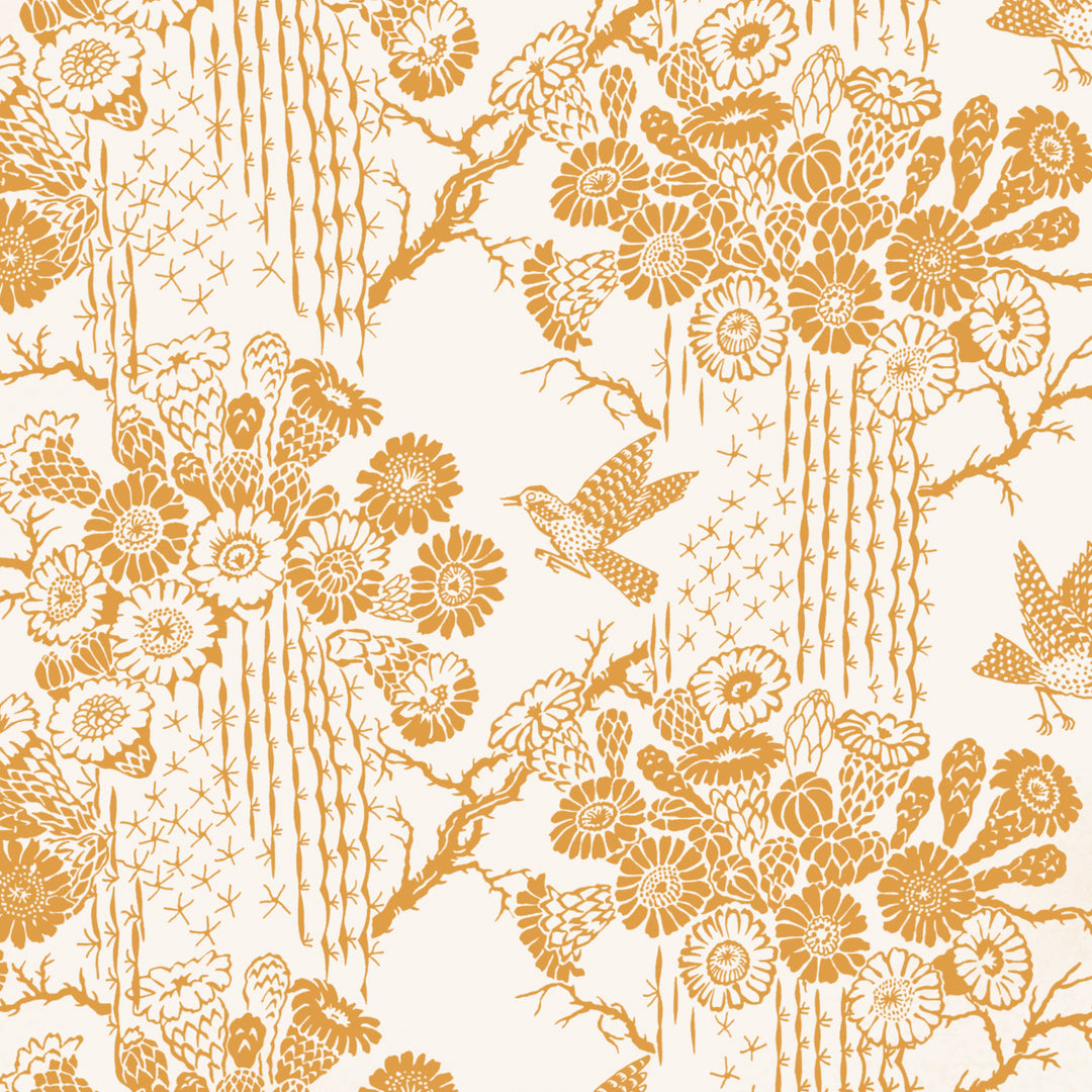 Saguaro Wp - Saffron W4259.404.0 by Kravet Couture Designer Wallcovering