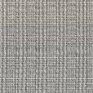 Grassmarket Check Grey W710200 by Thibaut Designer Fabric