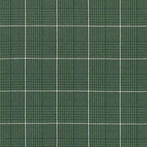 Grassmarket Check Forest Green W710202 by Thibaut Designer Fabric