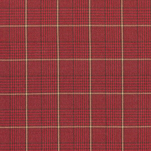 Grassmarket Check Red W710204 by Thibaut Designer Fabric