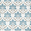 KENDALL DAMASK EMBROIDERY Mineral W710509 by Thibaut Designer Fabric