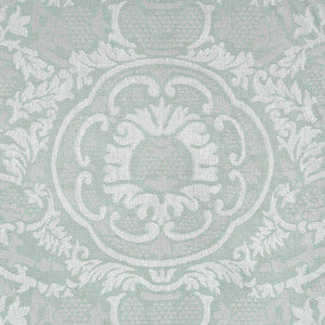 Earl Damask Robin's Egg W710839 by Thibaut Designer Fabric