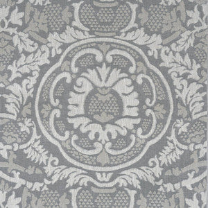 Earl Damask Charcoal W710840 by Thibaut Designer Fabric