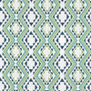 SAGAMORE Pear and Navy W711112 by Thibaut Designer Fabric