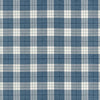 PERCIVAL PLAID True Blue W711329 by Thibaut Designer Fabric