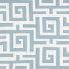 Tulum Applique Spa Blue W713222 by Thibaut Designer Fabric