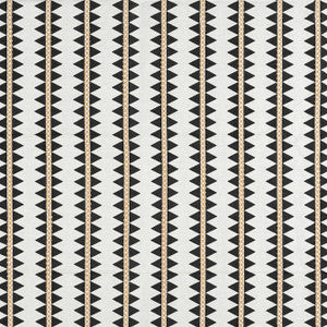 Reno Stripe Embroidery Black W713240 by Thibaut Designer Fabric