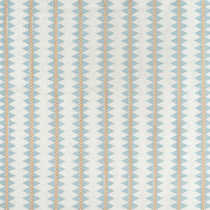 Reno Stripe Embroidery Spa Blue W713241 by Thibaut Designer Fabric