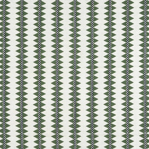 Reno Stripe Embroidery Green W713242 by Thibaut Designer Fabric