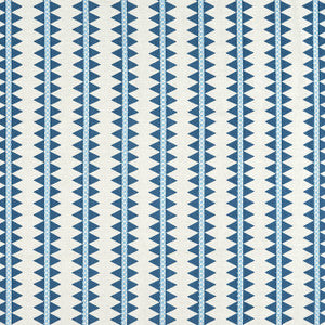 Reno Stripe Embroidery Navy W713244 by Thibaut Designer Fabric