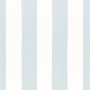 Bergamo Stripe Spa Blue W713636 by Thibaut Designer Fabric