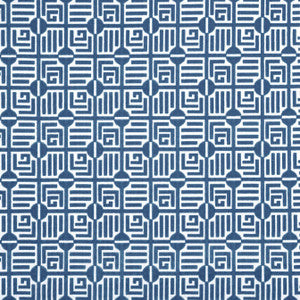 Labyrinth Velvet Navy W713641 by Thibaut Designer Fabric