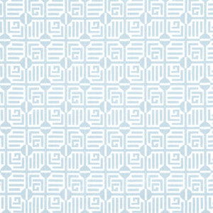 Labyrinth Velvet Spa Blue W713643 by Thibaut Designer Fabric