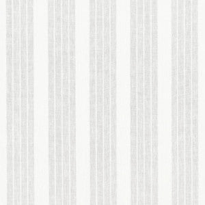 Crystal Stripe Ivory W72916 by Thibaut Designer Fabric