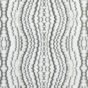 Ebru Embroidery Grey W72981 by Thibaut Designer Fabric