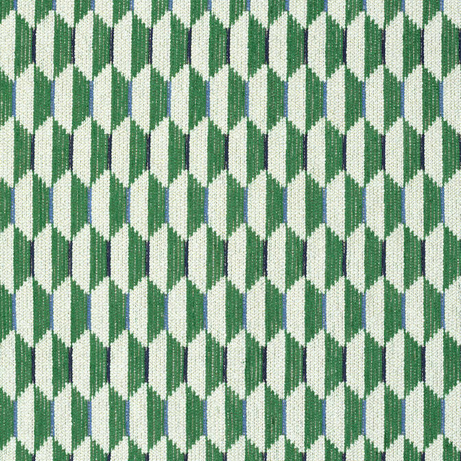 Optica Emerald Green W73349 by Thibaut Fabric Thibaut Fabric Optica Emerald Green W73349Fabric Nomad 50%Cot,29%Ray,12%Poly,9%Flx-AB U.S.A. </p><p>Repeat: V: 3.5 54 - Fabric Carolina -