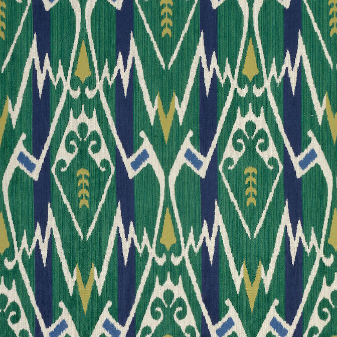 Nomad Green W73367 by Thibaut Fabric Thibaut Fabric Nomad Green W73367Fabric Nomad 86%Ray,12%Poly,2%Flax-acr back U.S.A. </p><p>Repeat: V: 27.5 54 - Fabric Carolina -