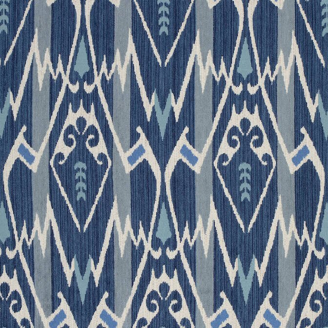 Nomad Blue W73368 by Thibaut Fabric Thibaut Fabric Nomad Blue W73368Fabric Nomad 86%Ray,12%Poly,2%Flax-acr back U.S.A. </p><p>Repeat: V: 27.5 54 - Fabric Carolina -