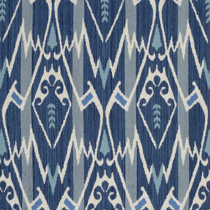 Nomad Blue W73368 by Thibaut Designer Fabric
