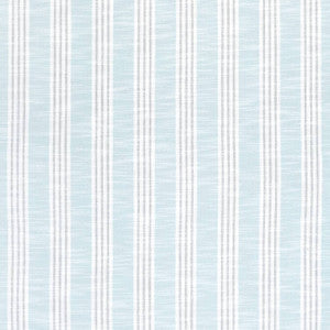 Southport Stripe Seafoam and Grey W73483 by Thibaut Designer Fabric