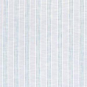 Southport Stripe Sterling and Cobalt W73484 by Thibaut Designer Fabric