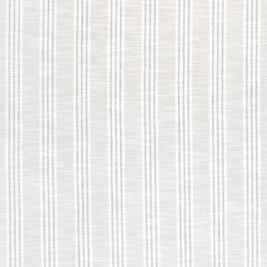 Southport Stripe Flax and Grey W73492 by Thibaut Designer Fabric