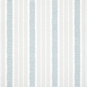 Topsail Stripe Sterling and Slate W73518 by Thibaut Designer Fabric