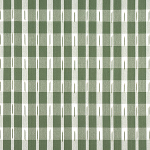 Ellastone Check Green W736437 by Thibaut Designer Fabric